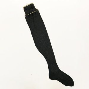 Vintage Black Pantyhose Stocking Coin Purse